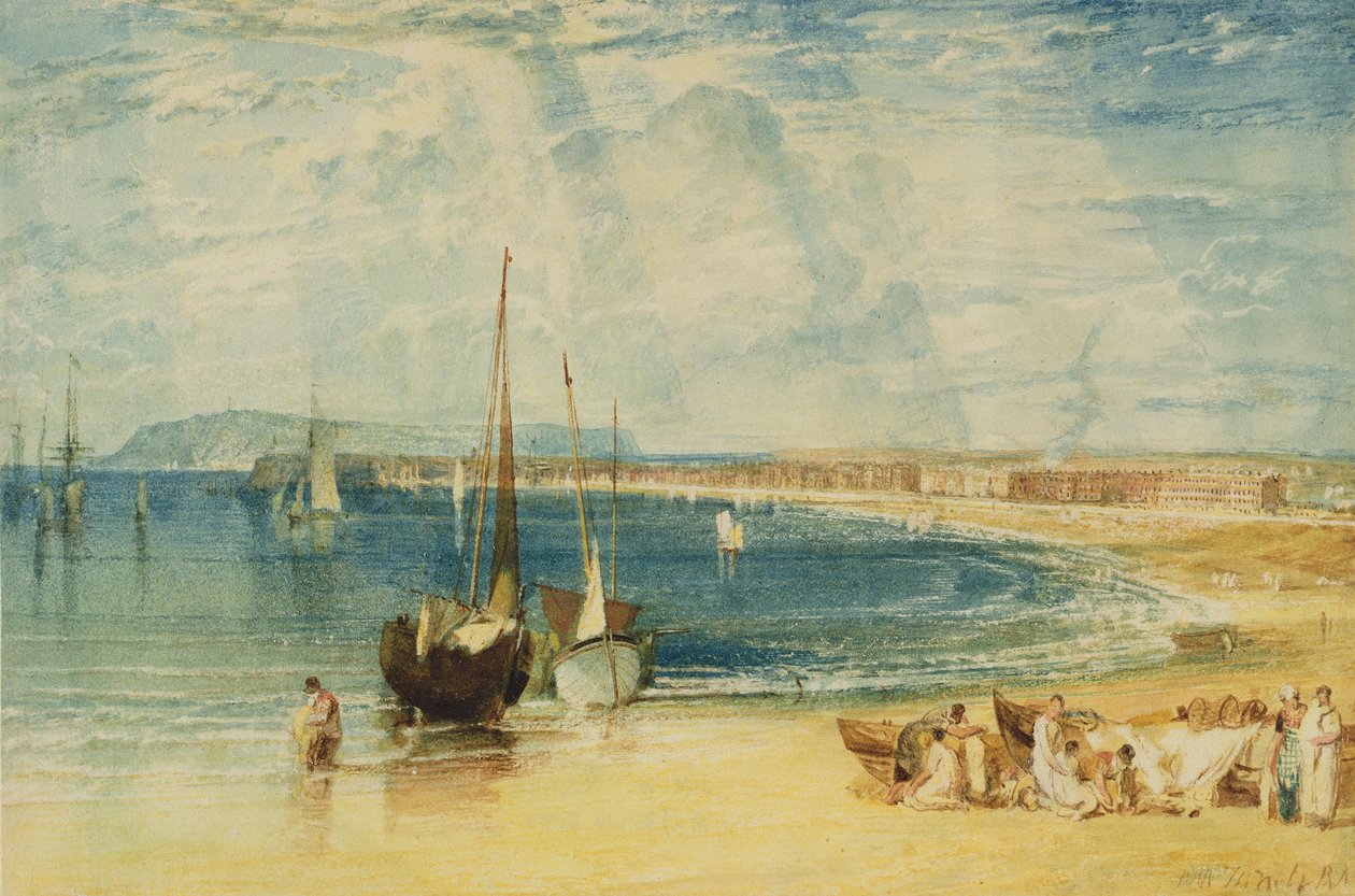 Weymouth, cca 1811 (akvarel na papíře) od Joseph Mallord William Turner