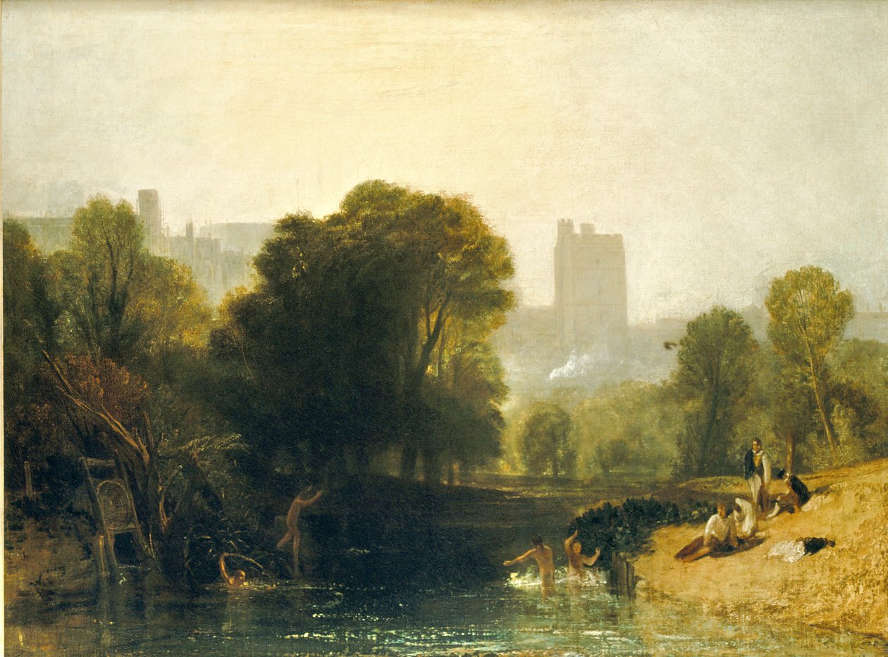 "Windsorský zámek" od Joseph Mallord William Turner