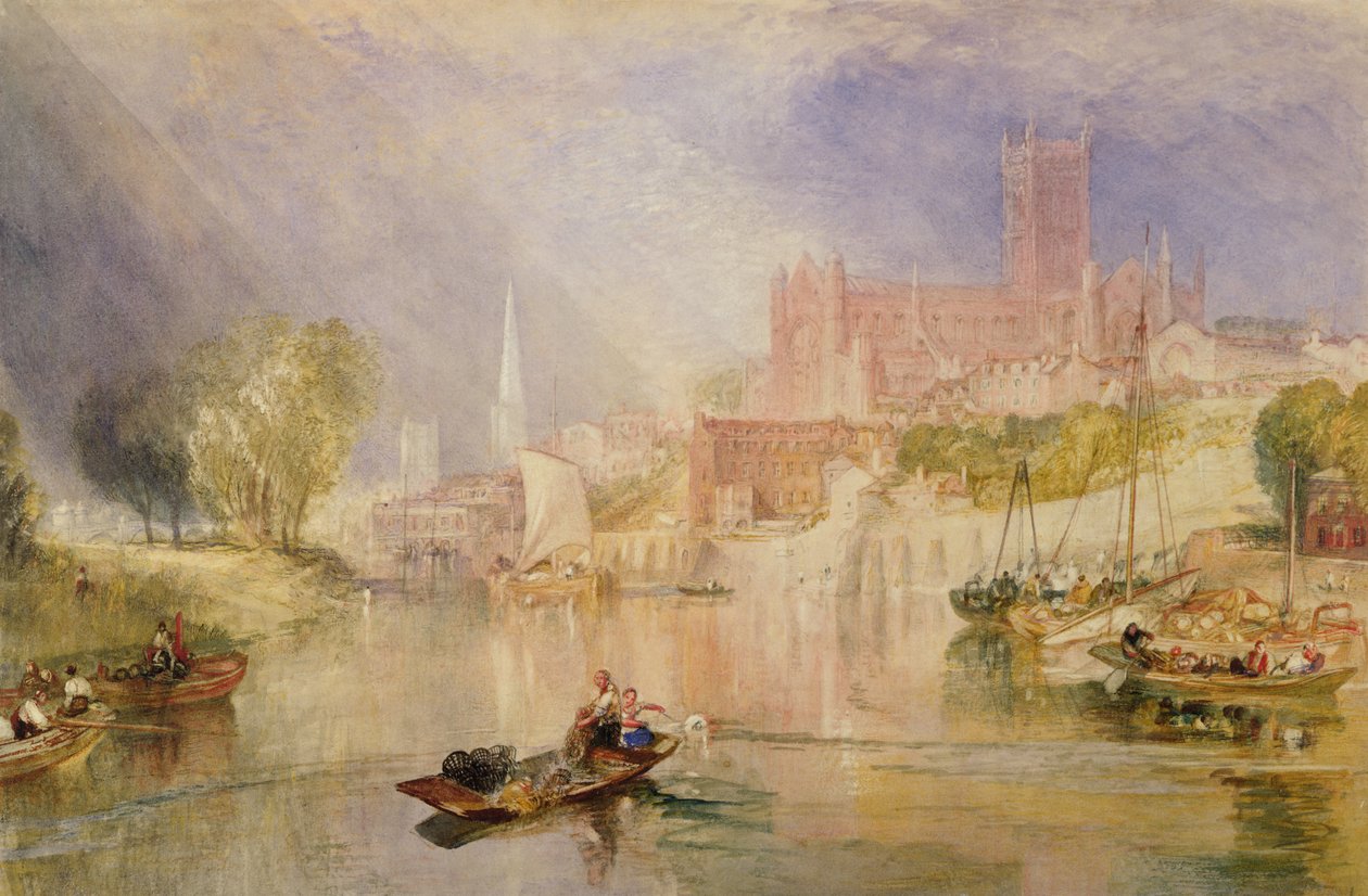 Worcester, kolem roku 1833 od Joseph Mallord William Turner