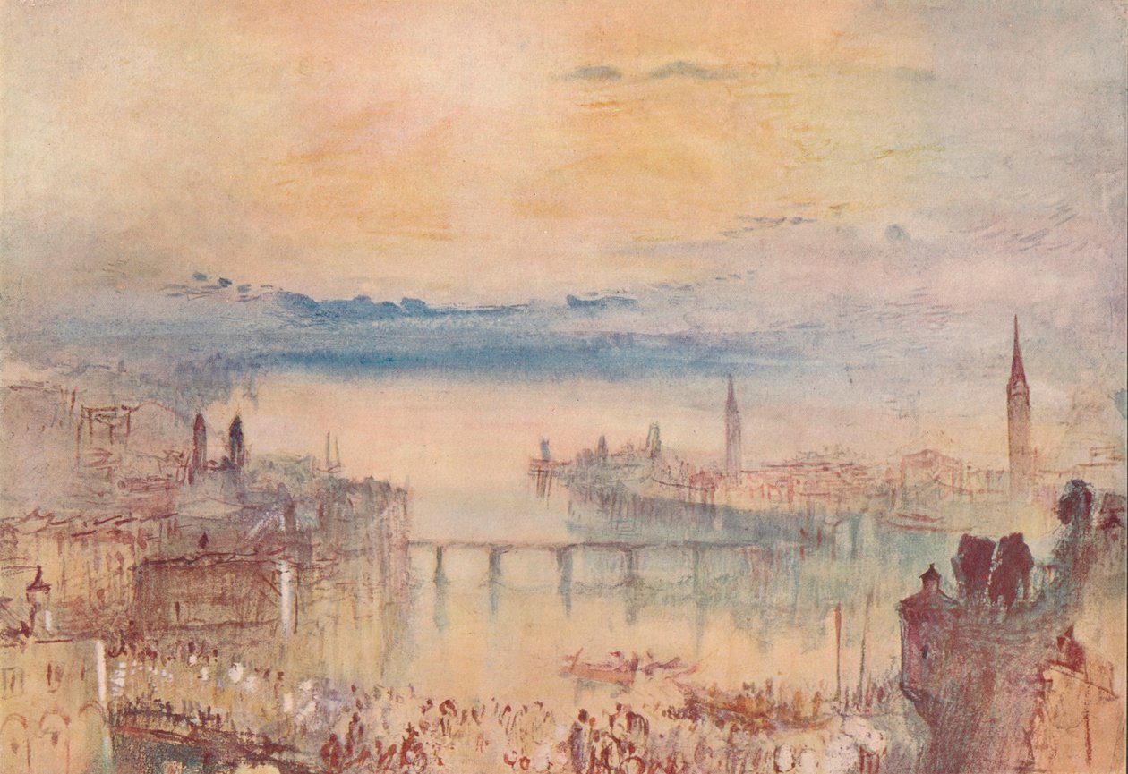 Curych, 1909 od Joseph Mallord William Turner