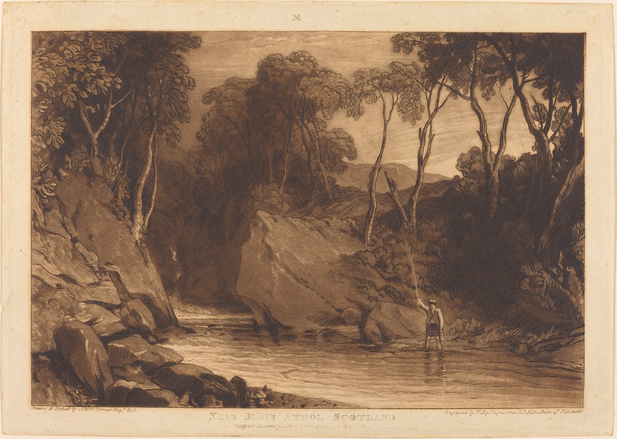 Nedaleko Blair Athol od Joseph Mallord William Turner and William Say