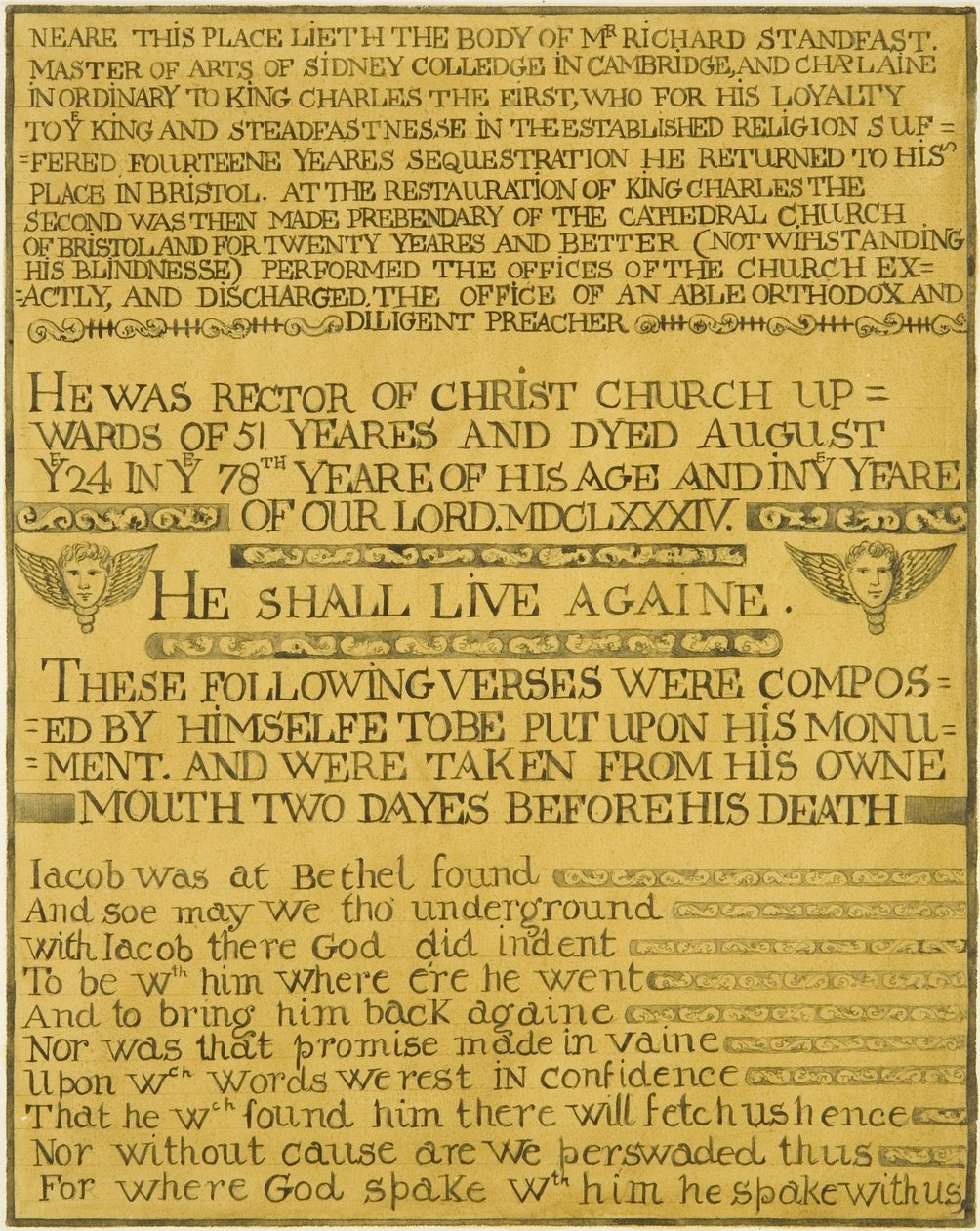 Reverend Richard Standfast