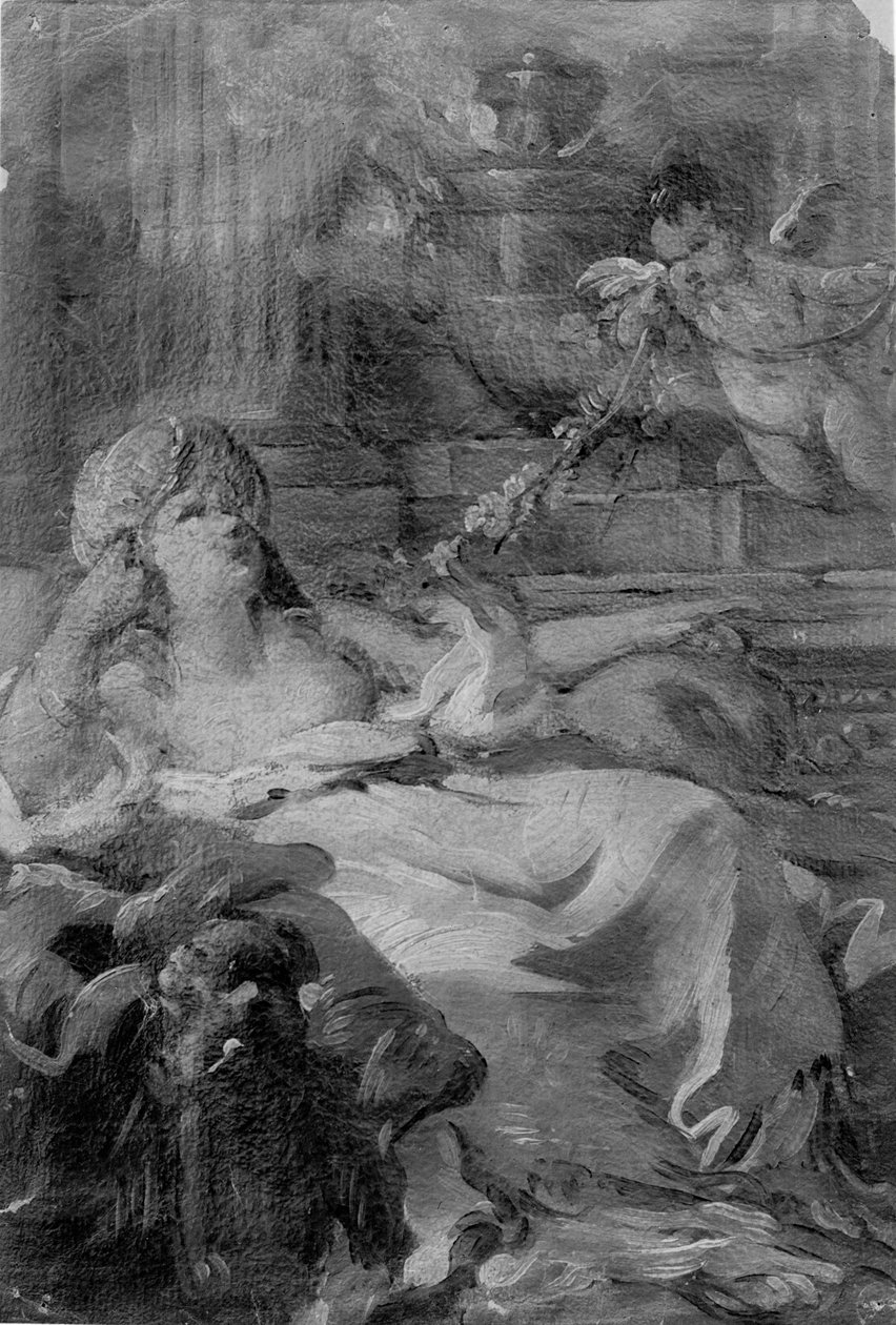 Žena ležící, 18. století. od Joseph Marie Vien the Elder