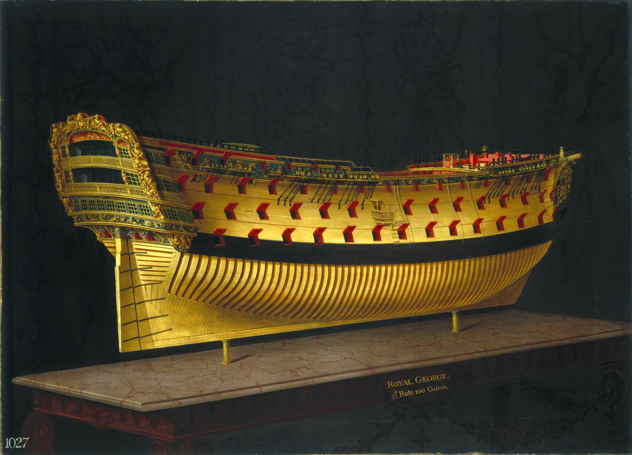 HMS Royal George, 1773-75 od Joseph Marshall