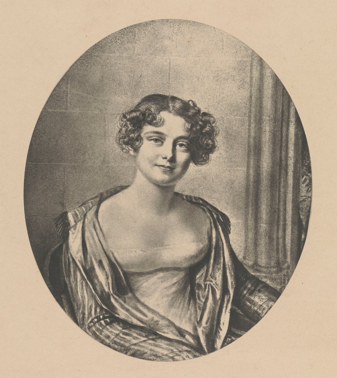 Lady Jane Franklinová (1792-1875) od Joseph Mathias Negelen