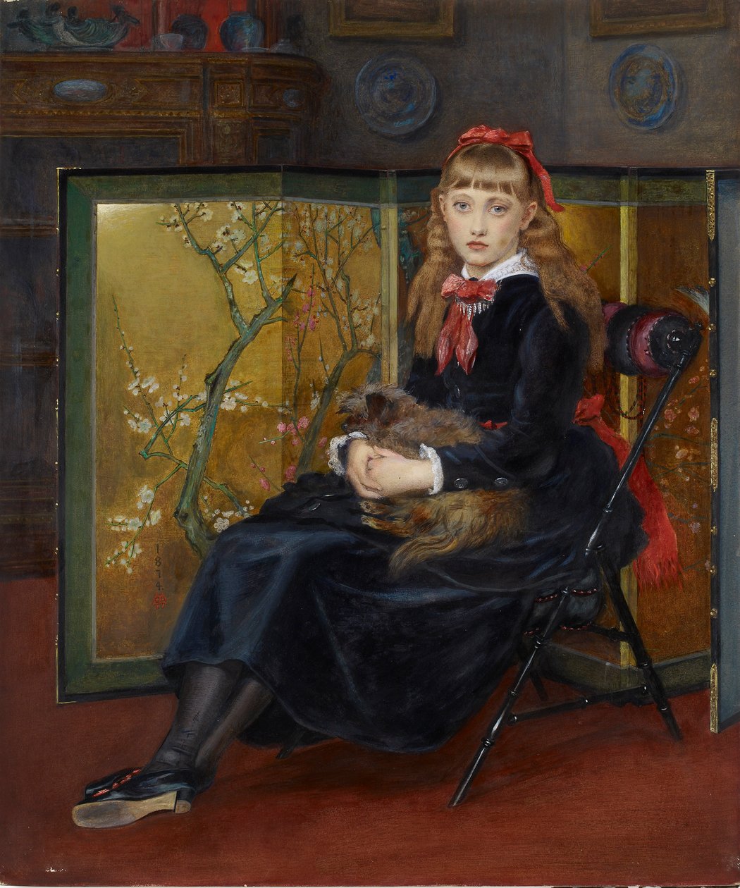 Midge, 1874 od Joseph Middleton Jopling
