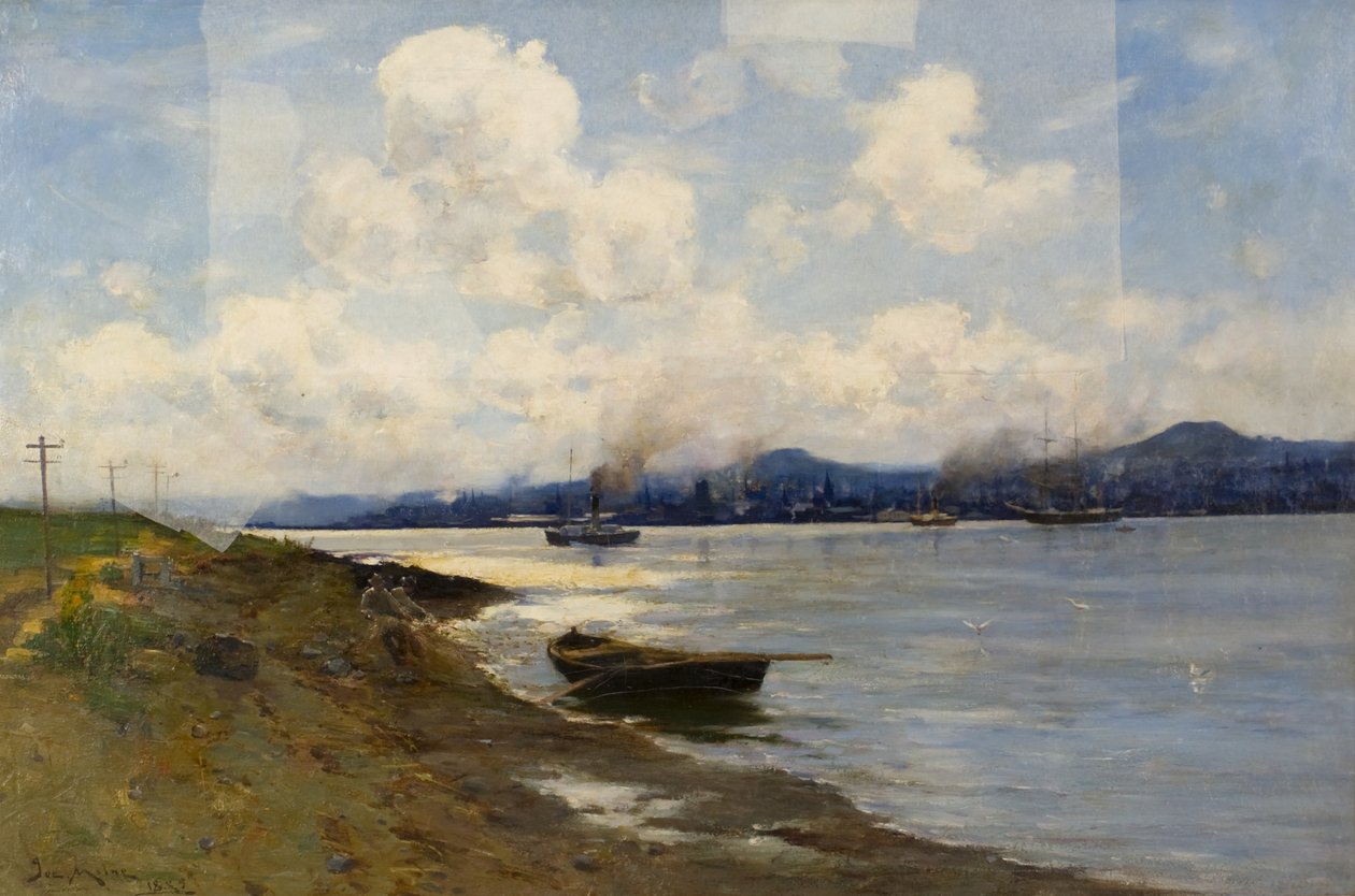 Dundee z Tayportu od Joseph Milne
