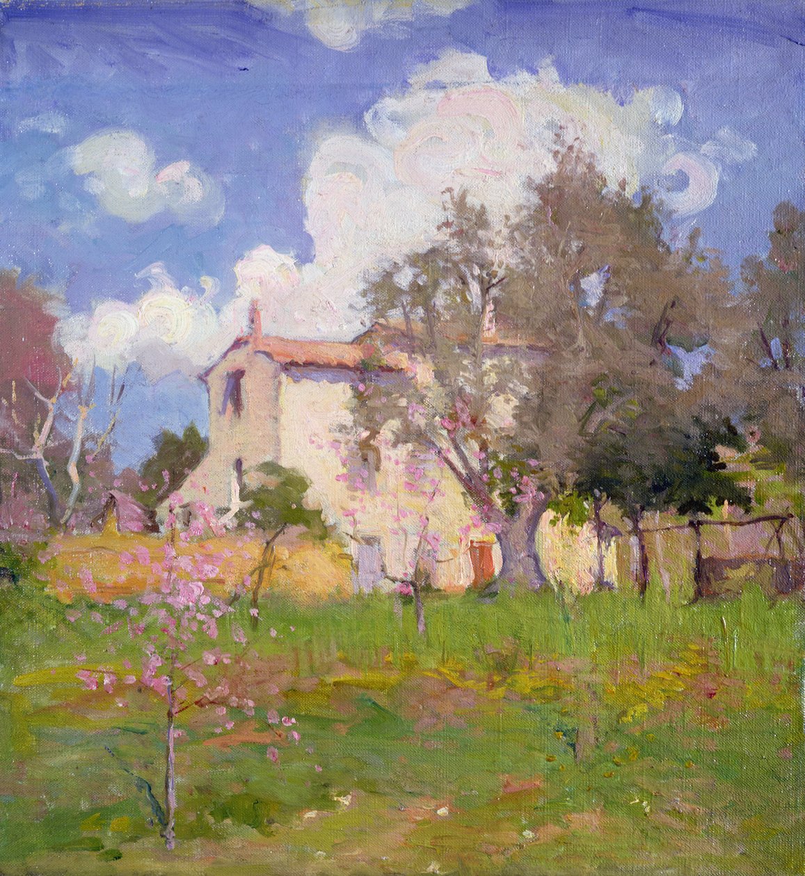 The Cottage Garden (olej na plátně) od Joseph Milner Kite