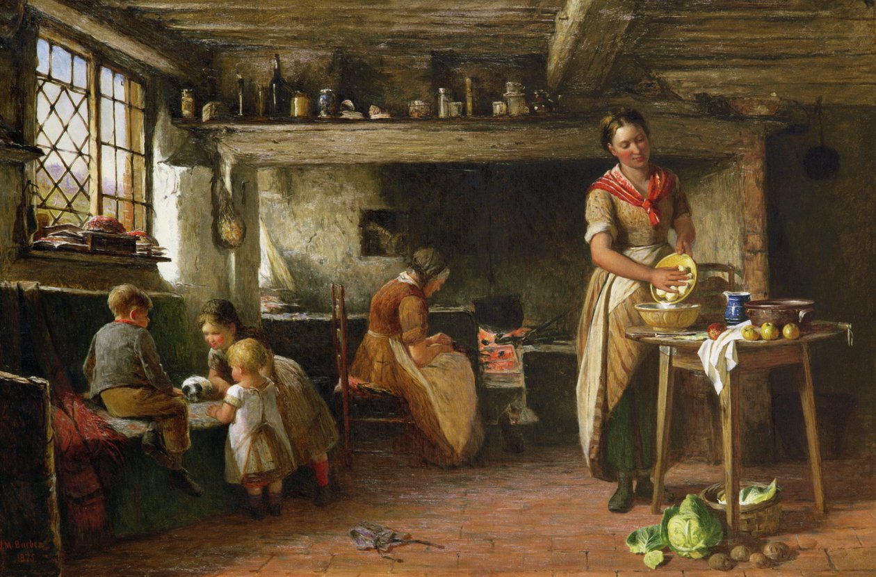 Chata Home, 1875 od Joseph Moseley Barber