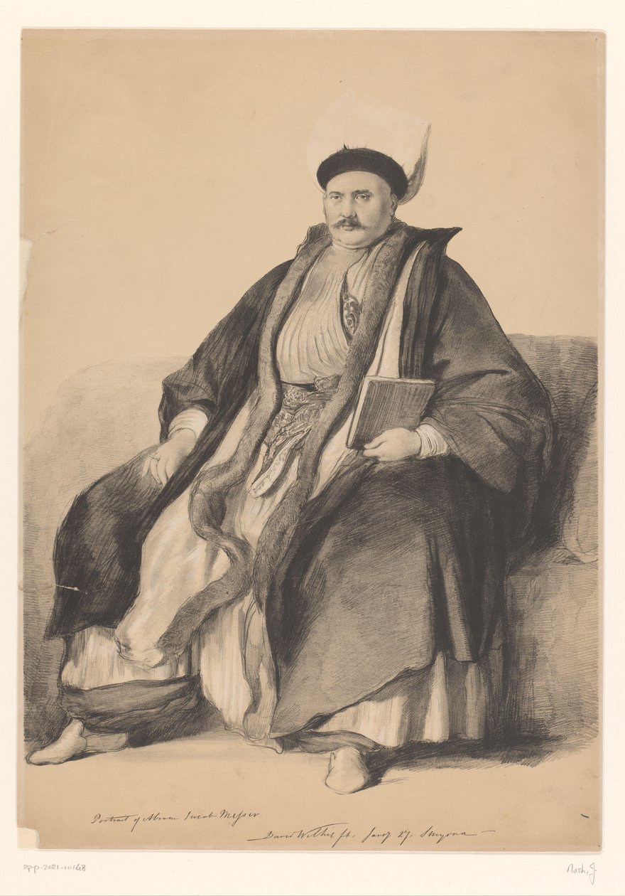 Portrét Abrama Jacoba Messira od Joseph Nash