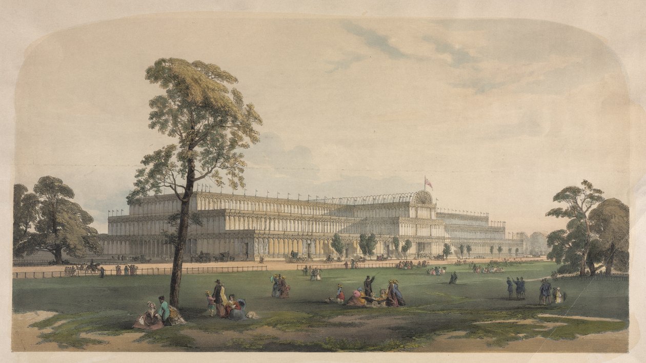 Křišťálový palác od Joseph Nash