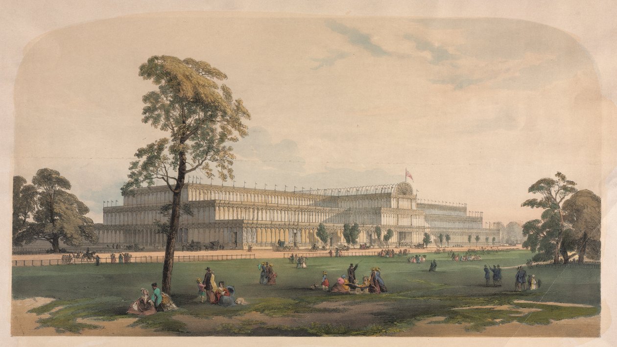 Křišťálový palác, c. 1850. od Joseph Nash