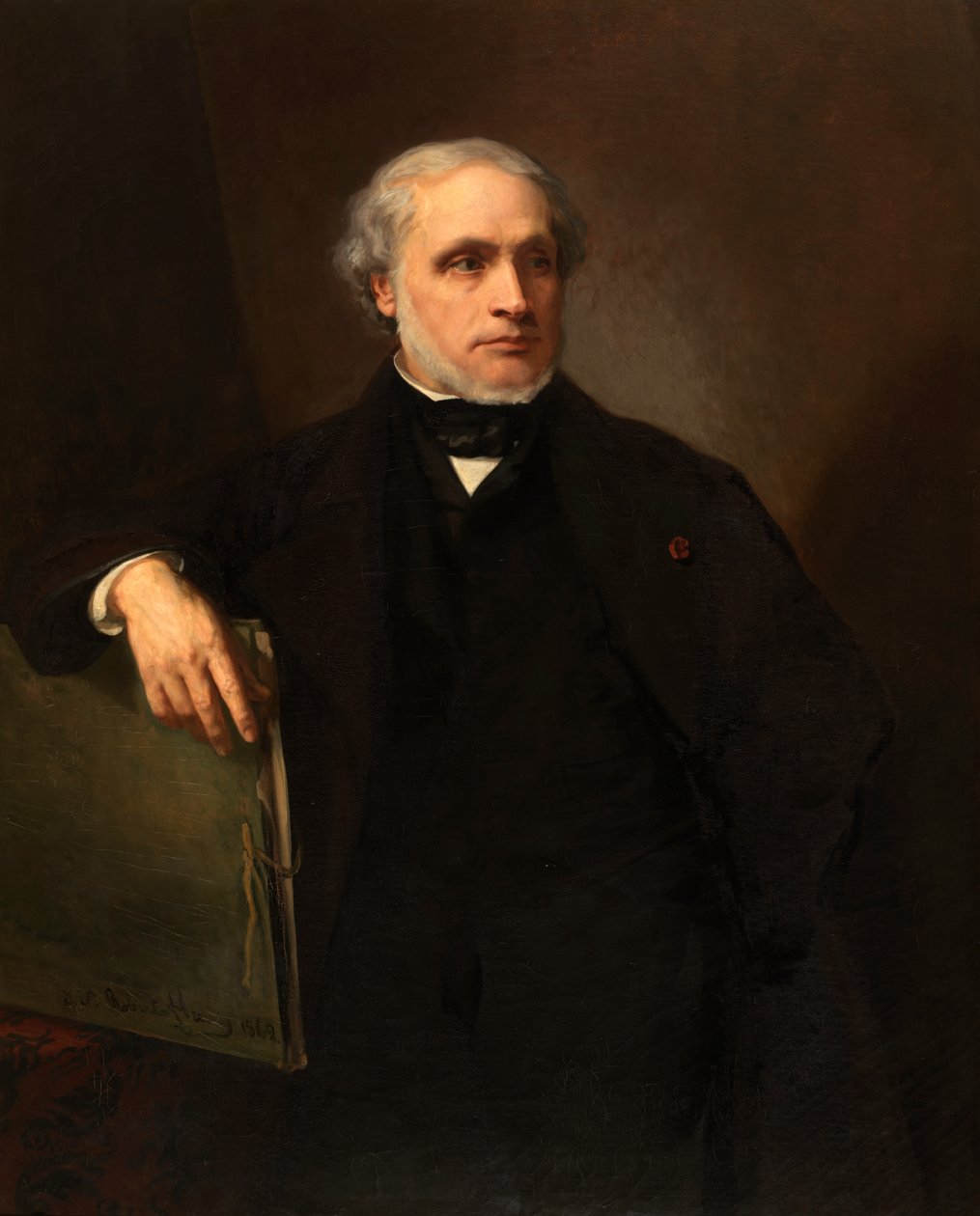 Autoportrét (olej na plátně) od Joseph Nicolas Robert Fleury