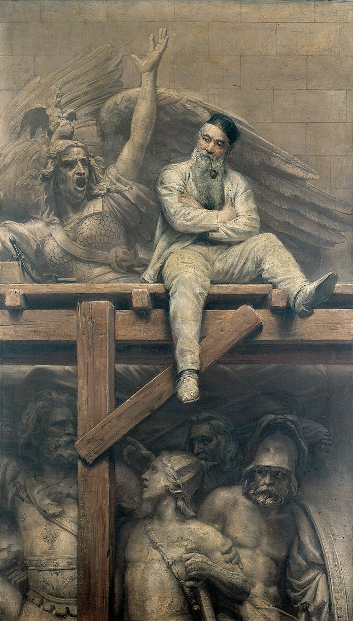 Francois Rude Práce na Arc de Triomphe, 1893 od Joseph Noel Sylvestre
