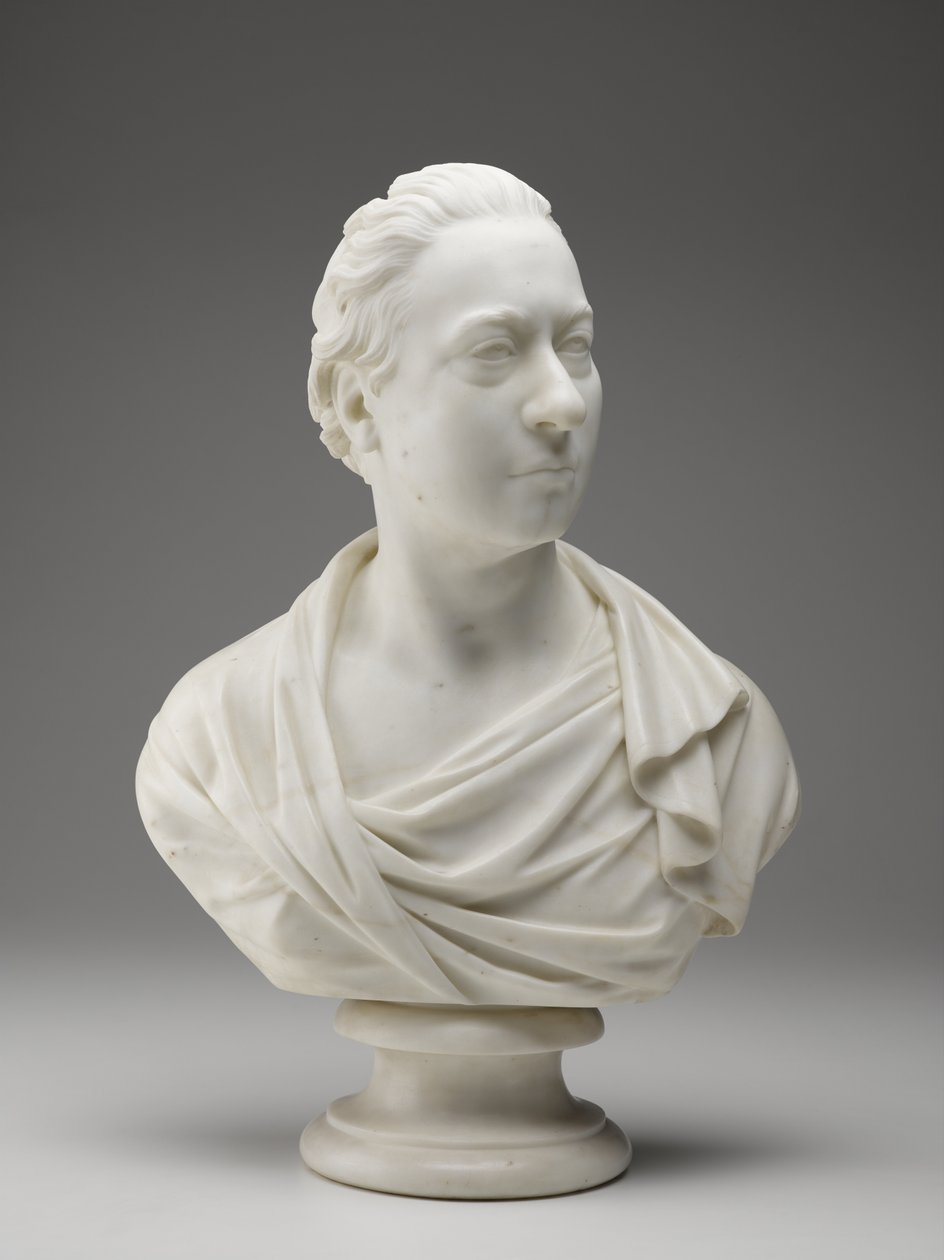 William, Lord Cavendish, pátý vévoda z Devonshire (1748-1811), kolem 1812 (mramor) od Joseph Nollekens