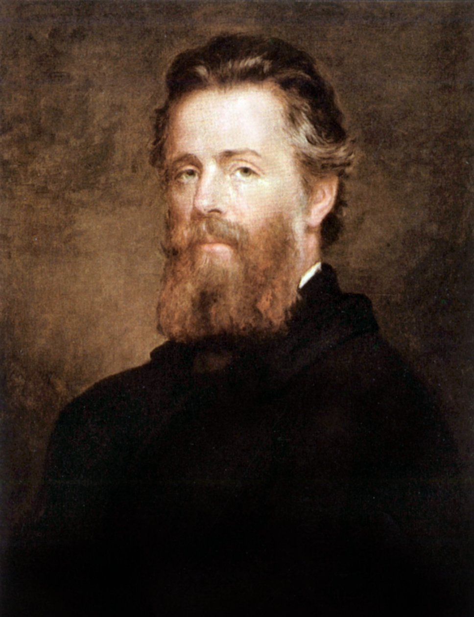 Herman Melville, kolem roku 1870 od Joseph Oriel Eaton