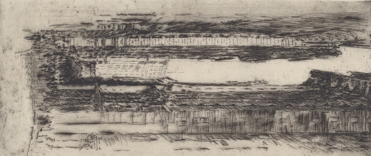 Kaňon, č. III, 1904. od Joseph Pennell