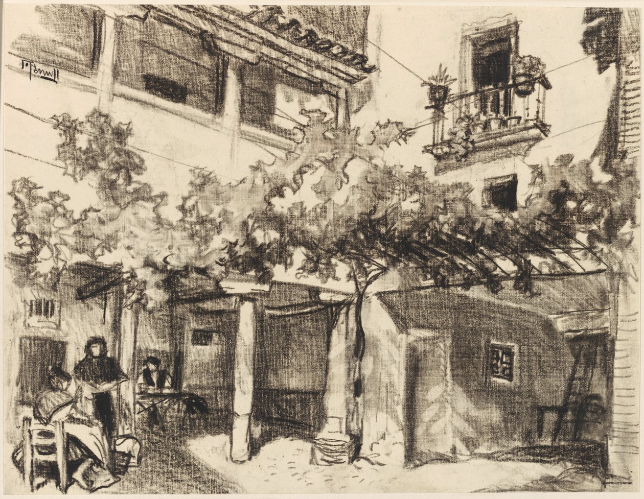 Nádherné obrázky domácího života, Alcalá od Joseph Pennell
