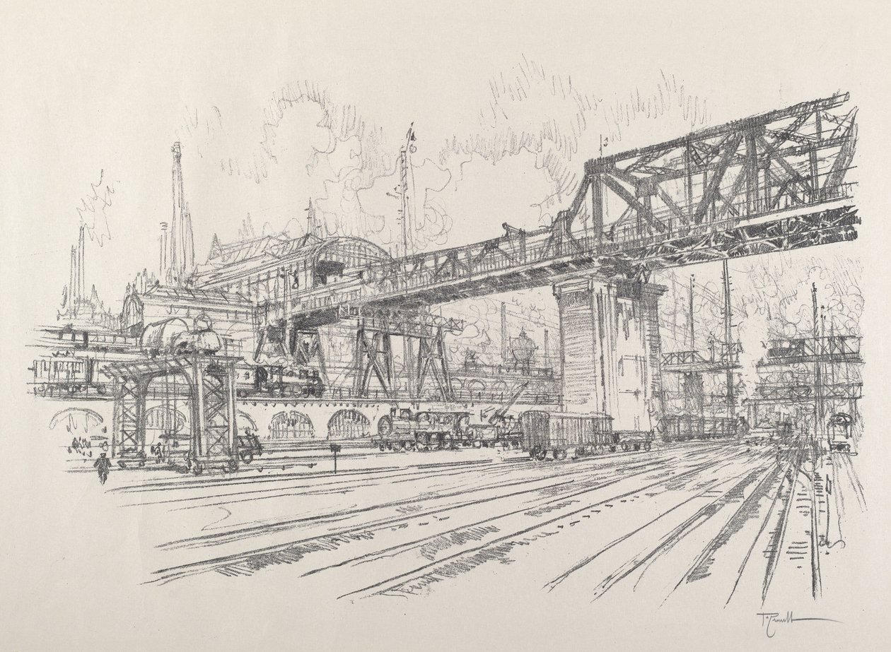 Gleisdreieck od Joseph Pennell