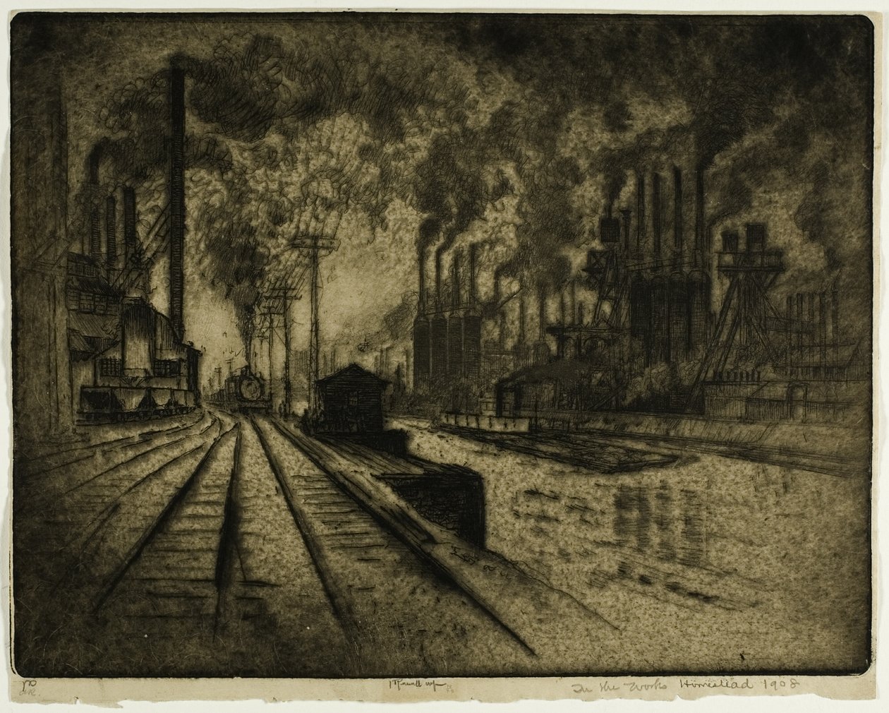 In the Works, Homestead od Joseph Pennell
