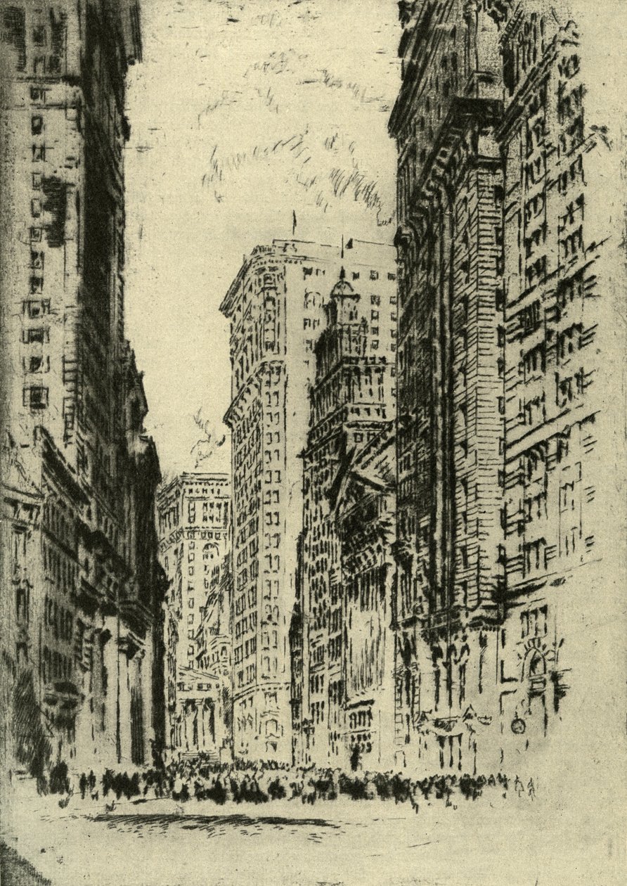 New York City - od Joseph Pennell