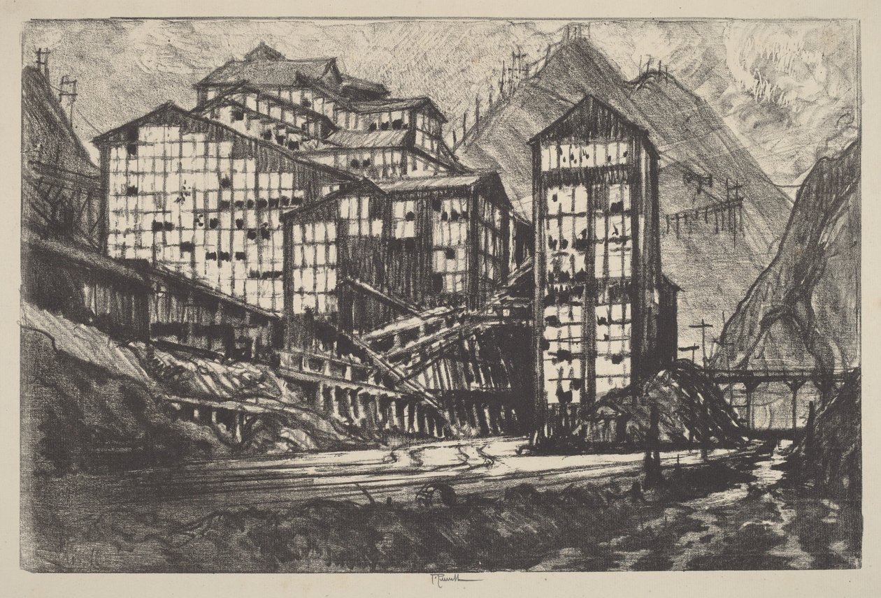 Starý „Million Eyes“ od Joseph Pennell