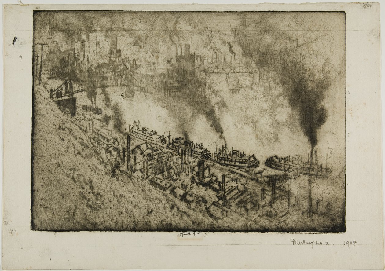 Pittsburgh, č. A od Joseph Pennell