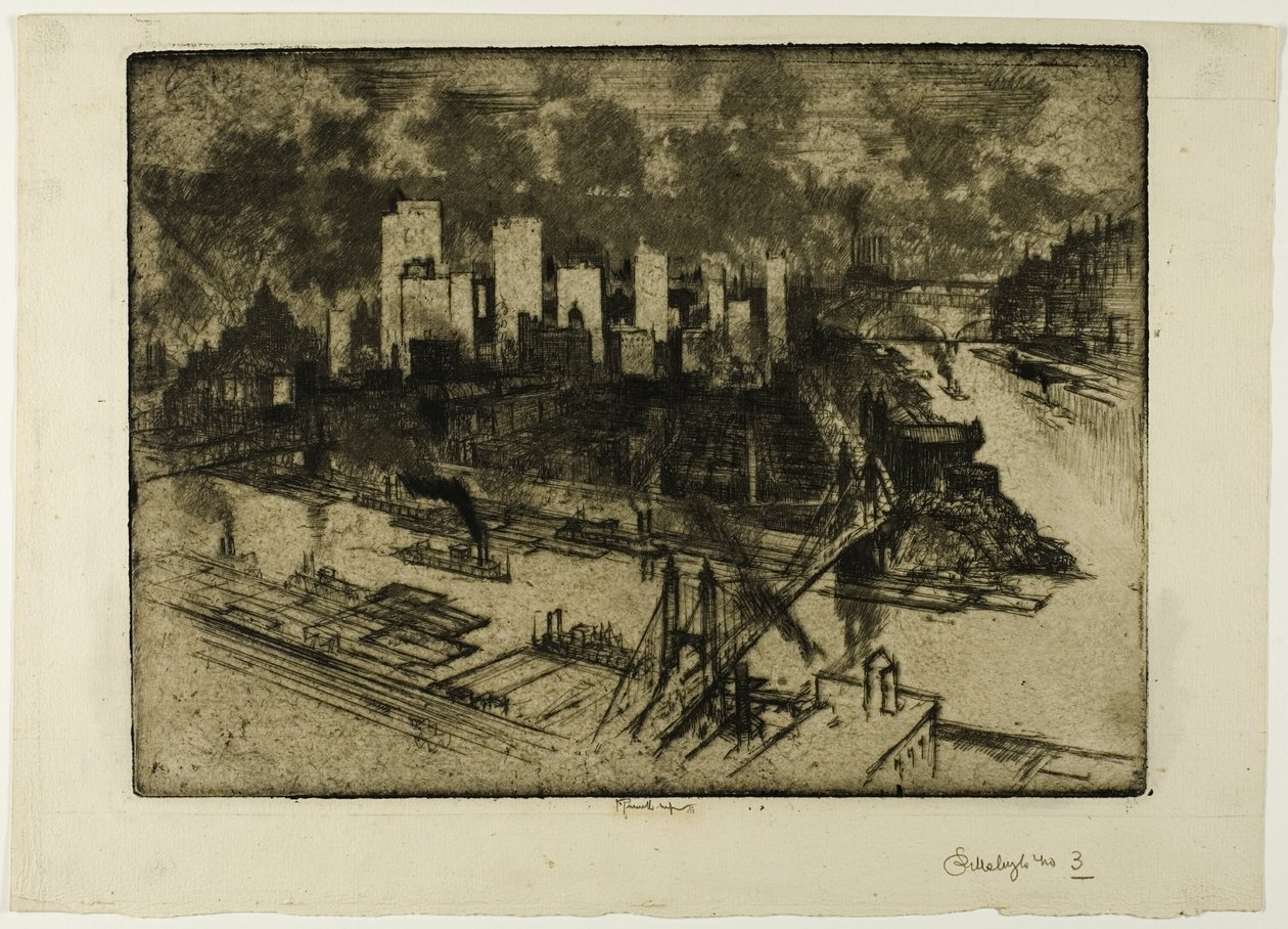 Pittsburgh, No.3 od Joseph Pennell