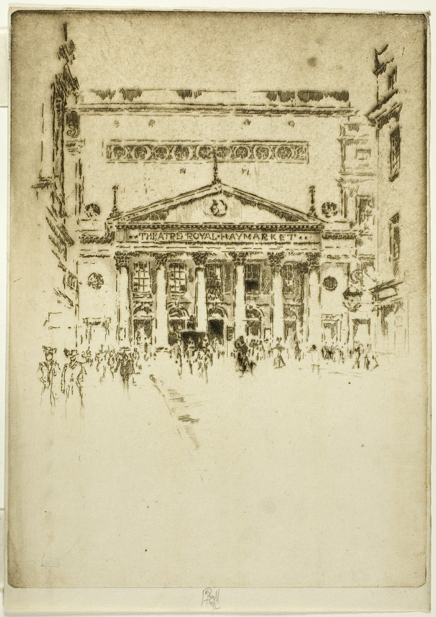 Divadlo Royal Haymarket od Joseph Pennell