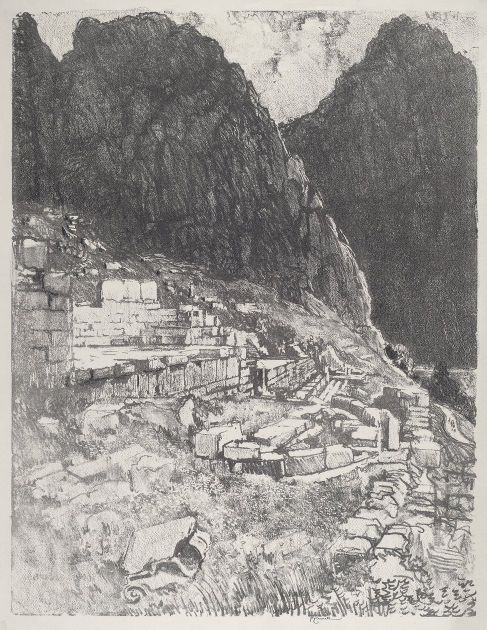 Sídla mocných, Delphi od Joseph Pennell