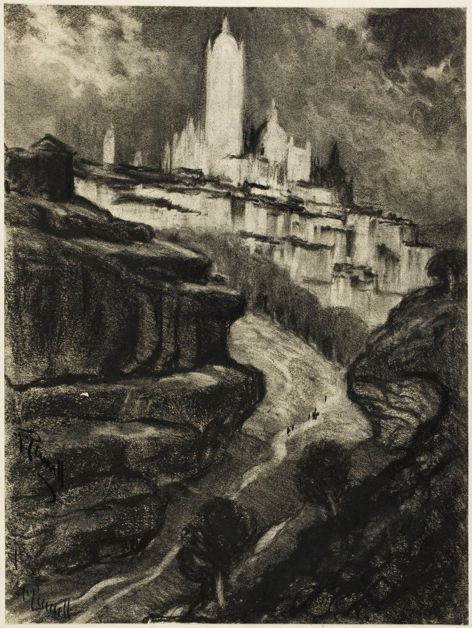 Segovia od Joseph Pennell
