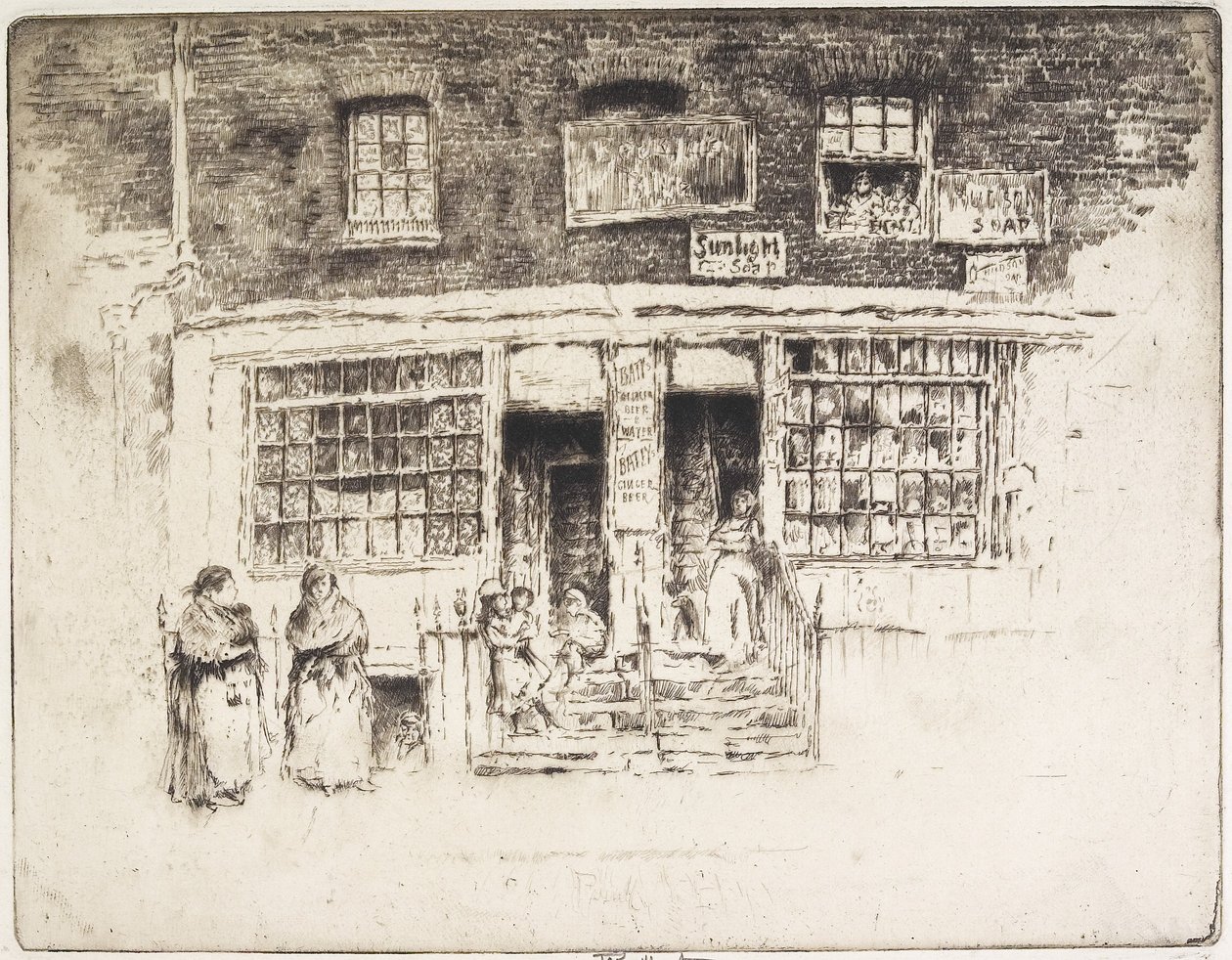 Sluneční mýdlo, 1905 od Joseph Pennell