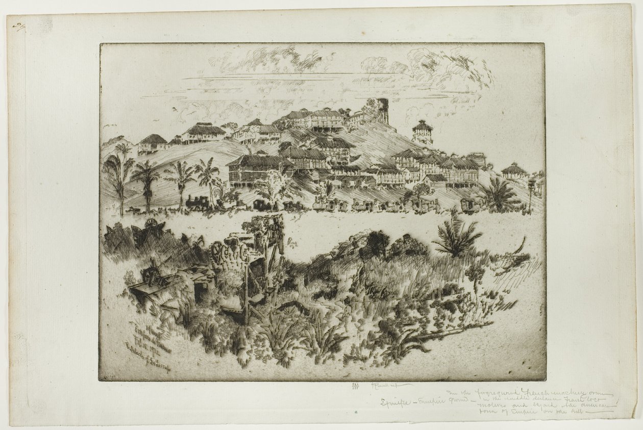 Debakl de Lesseps, Panama od Joseph Pennell
