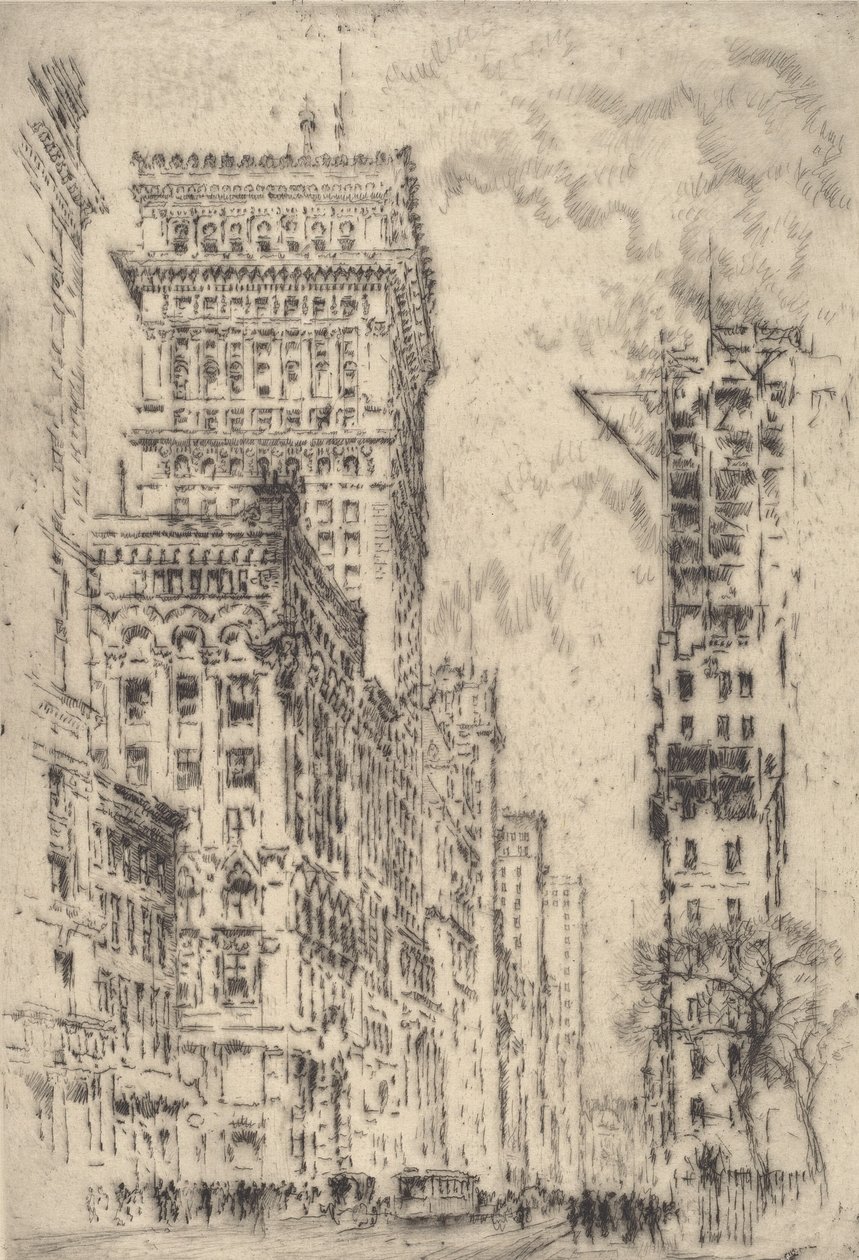 Zlatá římsa, I, 1904. od Joseph Pennell