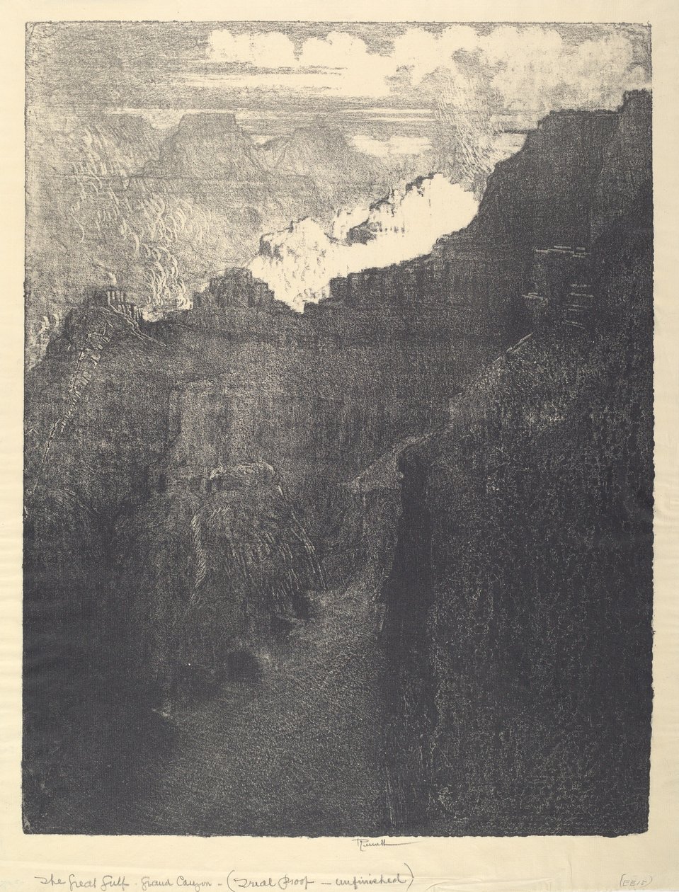 Velký záliv, 1912. od Joseph Pennell