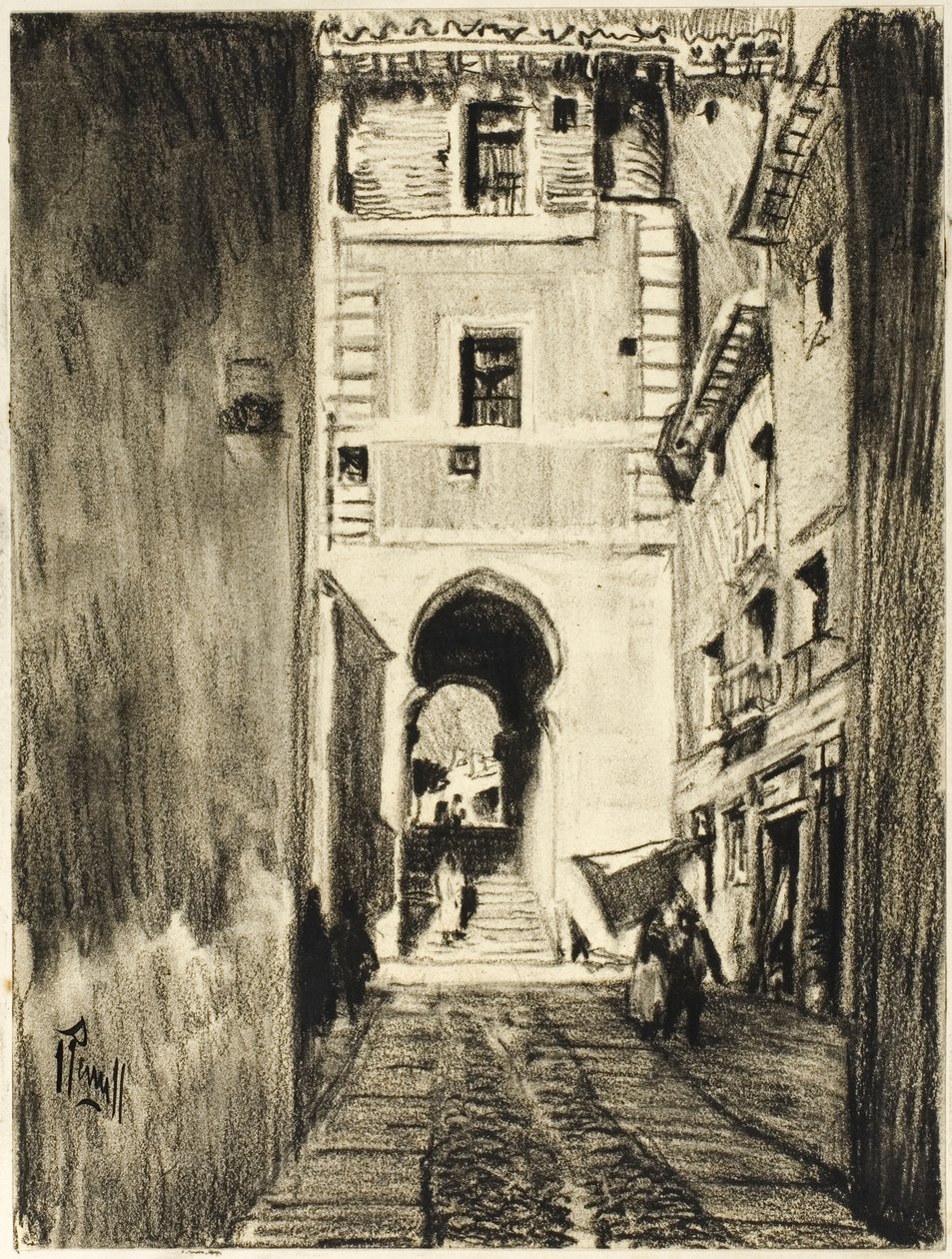 Toledo od Joseph Pennell