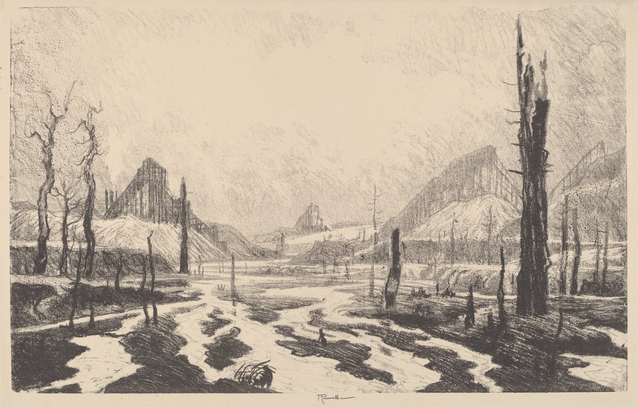 Valley of Desolation od Joseph Pennell