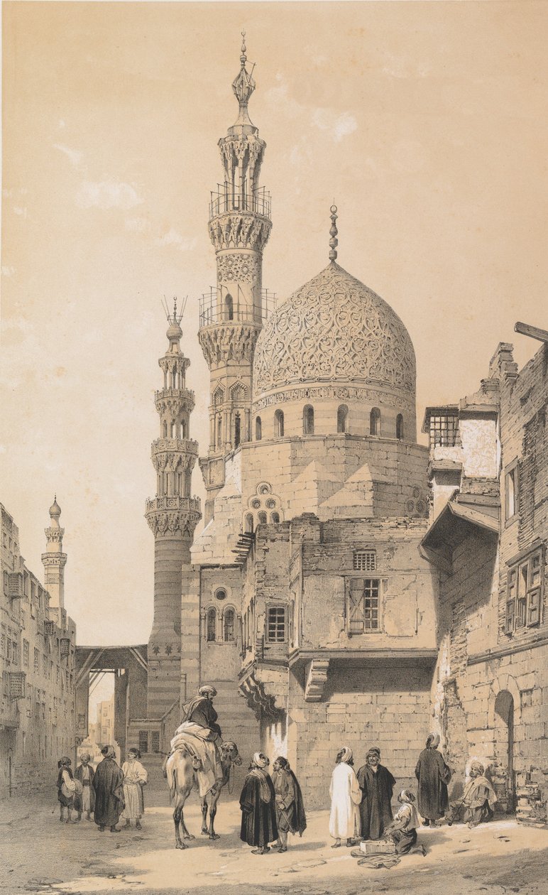 Mešita, Káhira, 1843. od Joseph Philibert Girault De Prangey