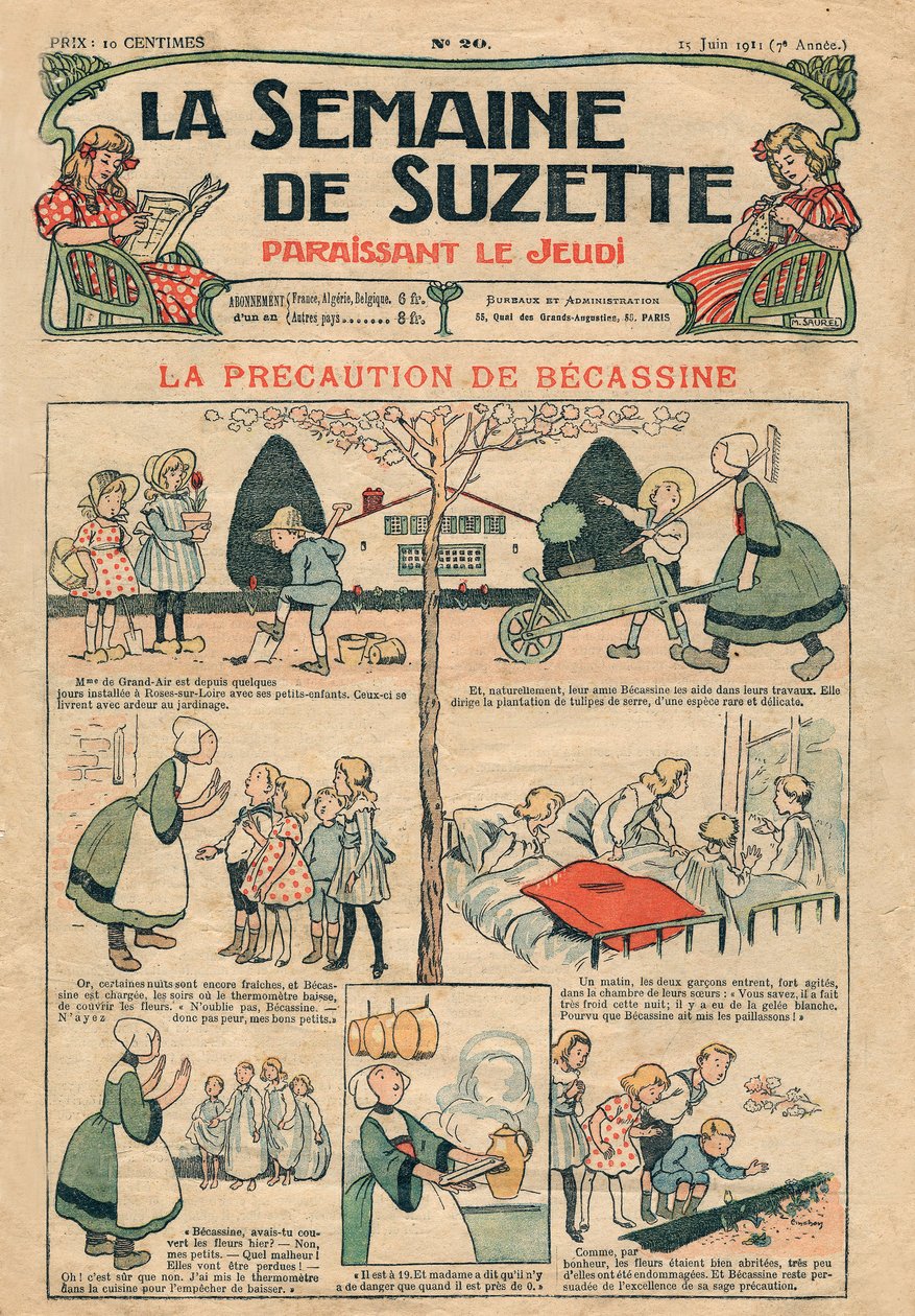 Becassine od Joseph Porphyre Pinchon