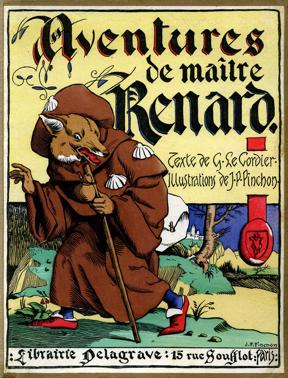 Obálka knihy "Les aventures de Maitre Renard" (tisk) od Joseph Porphyre Pinchon