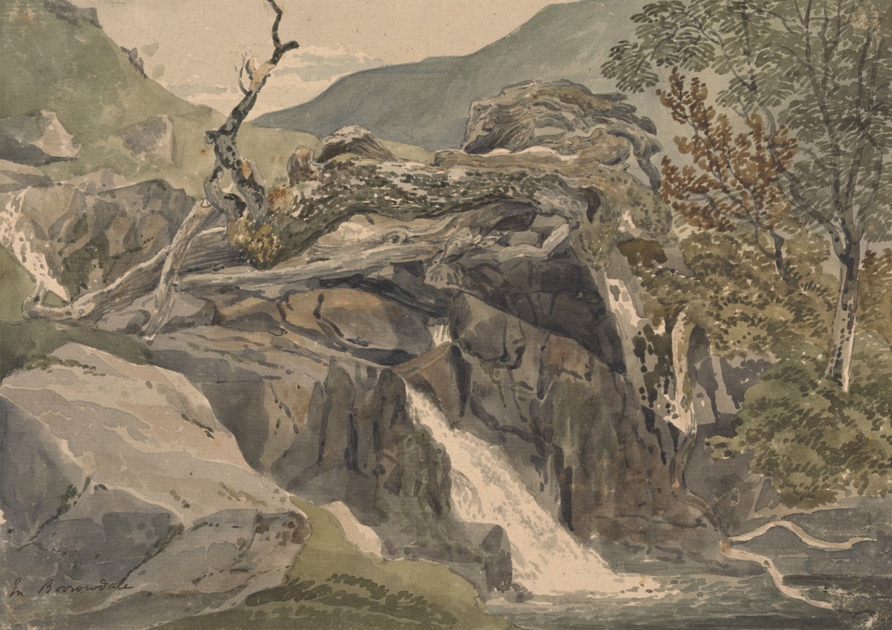 V Borrowdale od Joseph Powell