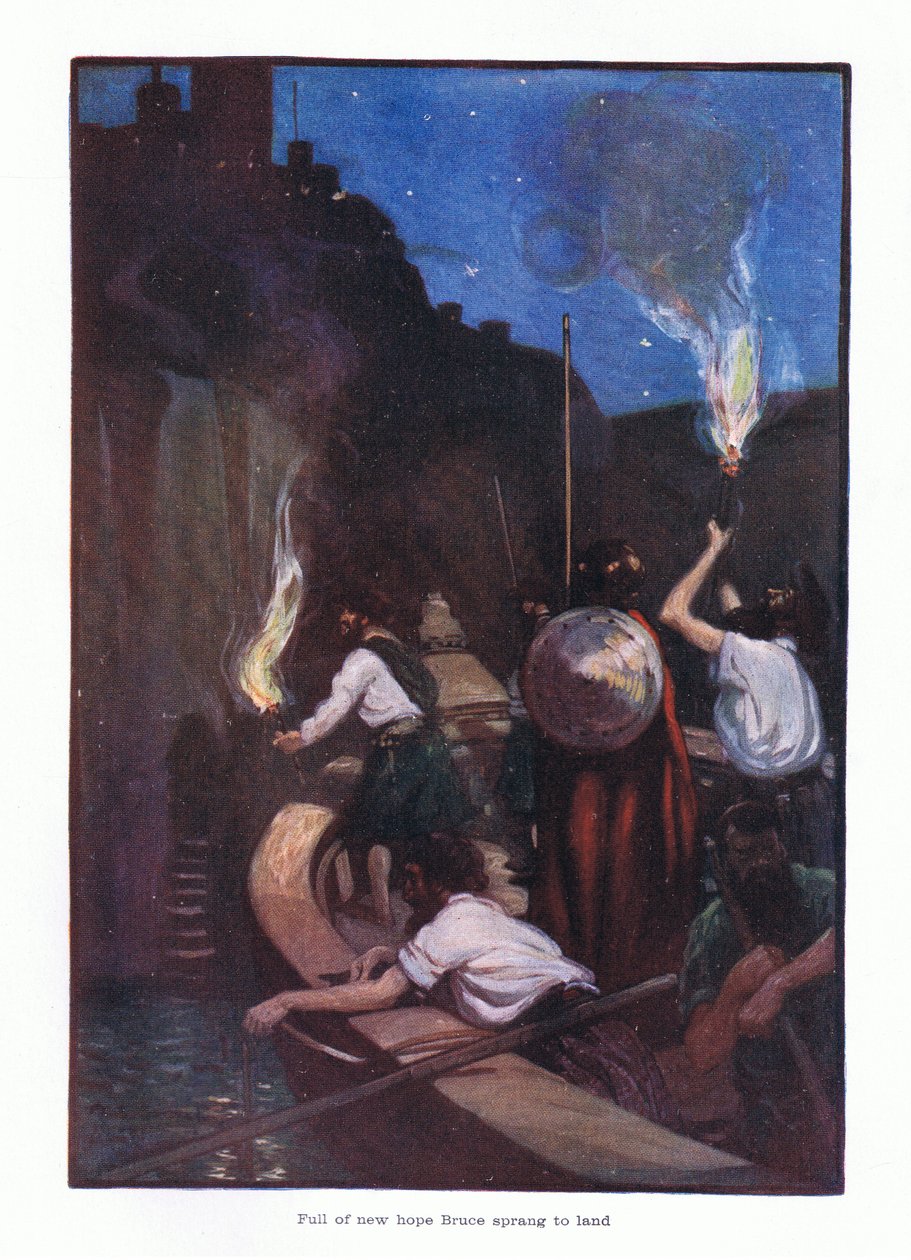 Bruce, plný nové naděje, vtrhl do země, 1910 od Joseph Ratcliffe Skelton