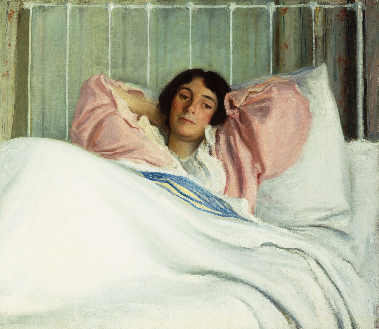 Portrét umělcovy manželky Edith, od Joseph Rodefer De Camp