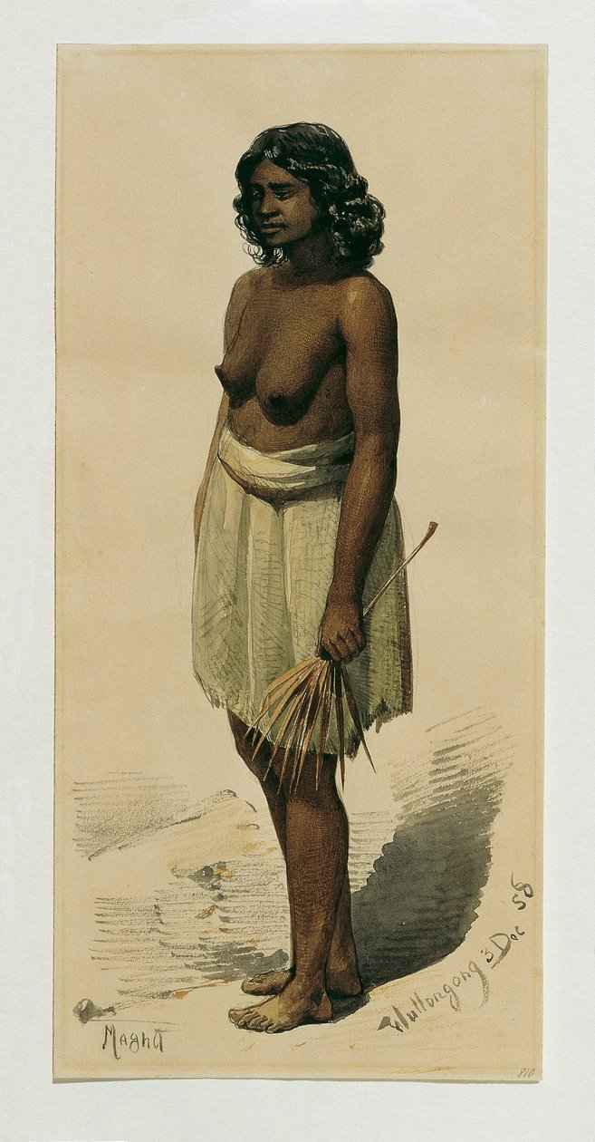 Domorodé dívky z Wollongong (Wollongong), Austrálie od Joseph Selleny