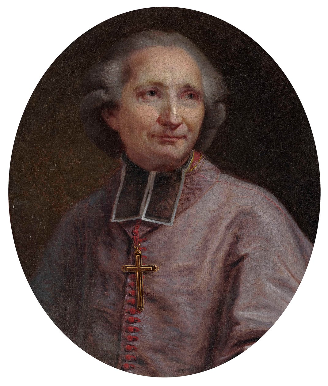 Antoine-Éléonor-Léon Leclerc de Juigné 1728-1811, druhá polovina 18. stol. od Joseph Siffred Duplessis