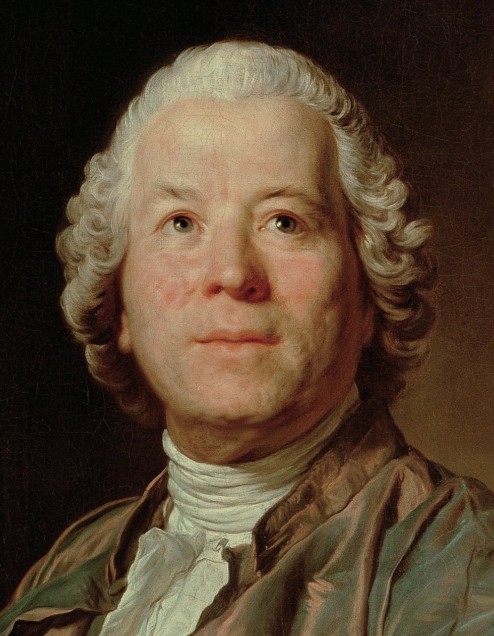 Christoph Willibald von Gluck na Spinetu od Joseph Siffred Duplessis