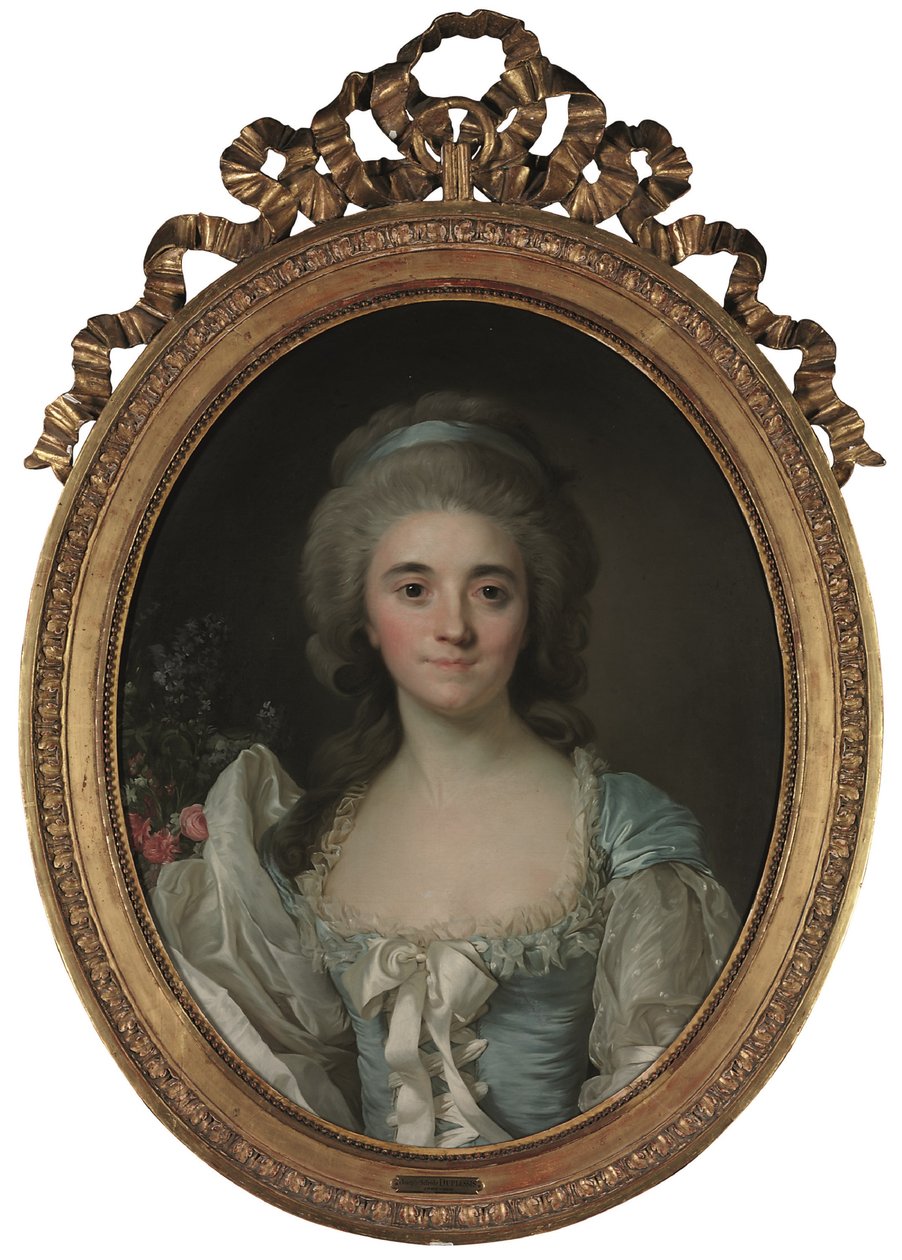 Portrét hraběnky de Provence (1753-1810) (olej na plátně) od Joseph Siffred Duplessis