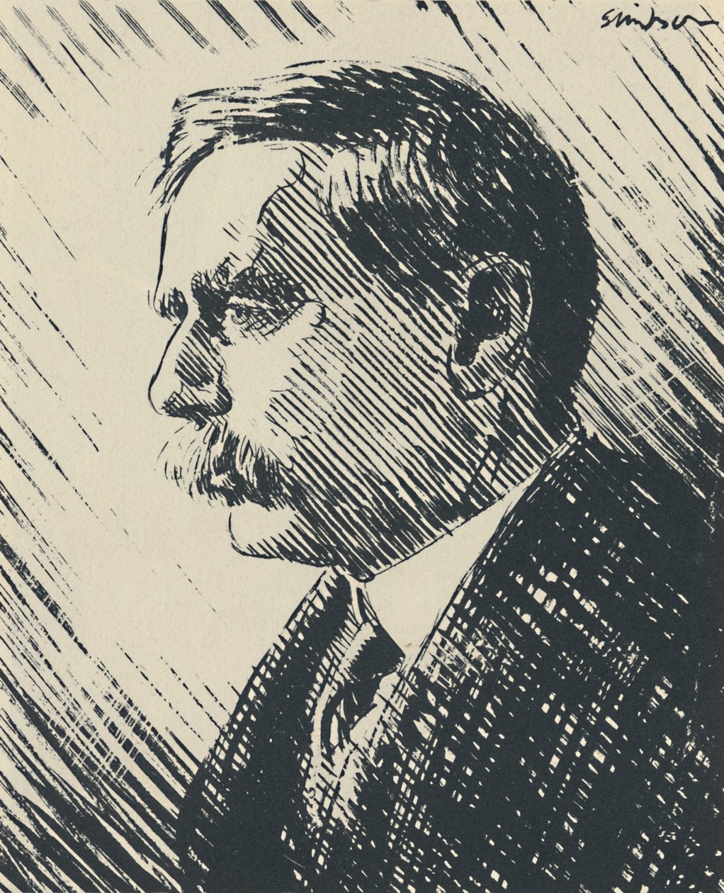 H. G. Wells, 30. léta, 1950. od Joseph Simpson