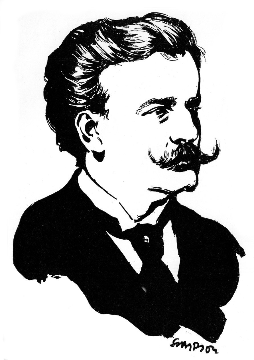 Moriz Rosenthal , polsko-americký pianista, 1912. od Joseph Simpson