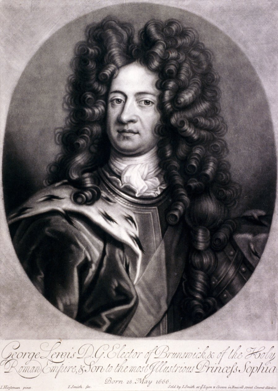 George I, král Velké Británie, c1700 od Joseph Smith
